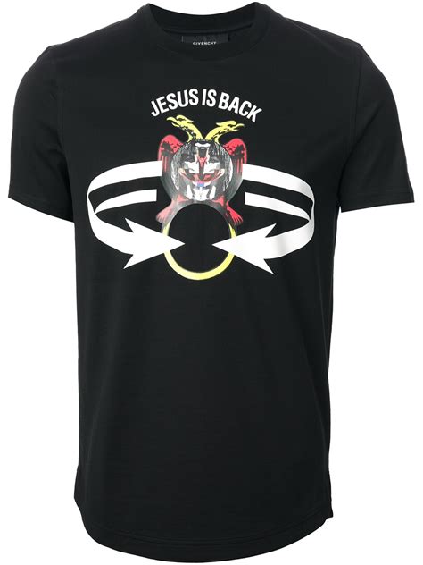 givenchy jesus is back t shirt|Givenchy Jesus Is Back T.